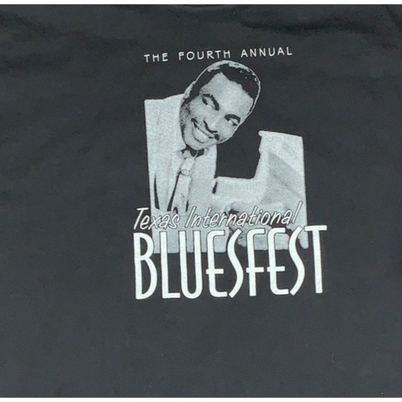 Vintage Texas International Bluesfest Tee Shirt - Picture 2 of 4